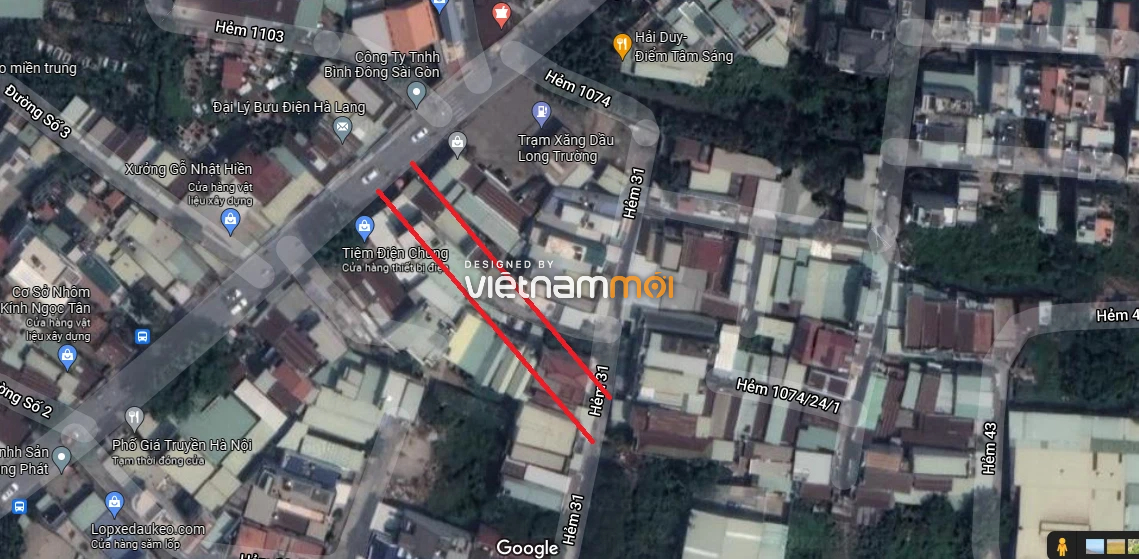 Đường sẽ mở theo quy hoạch ở phường Long Trường, quận 9, Thủ Đức, TP HCM (phần 9) - Ảnh 4.