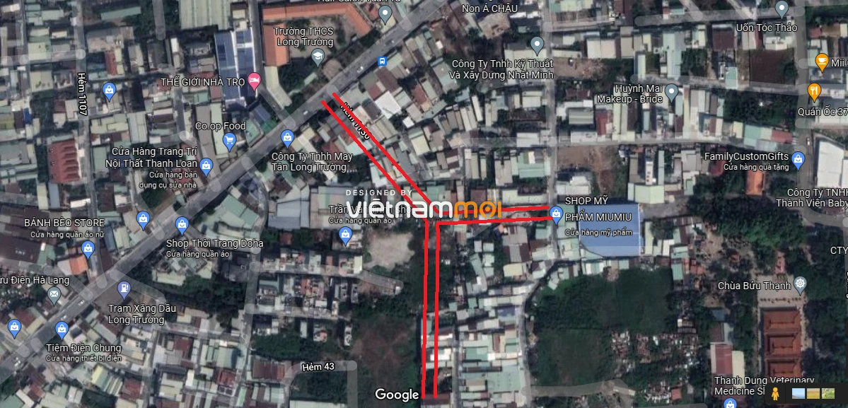 Đường sẽ mở theo quy hoạch ở phường Long Trường, quận 9, Thủ Đức, TP HCM (phần 9) - Ảnh 8.