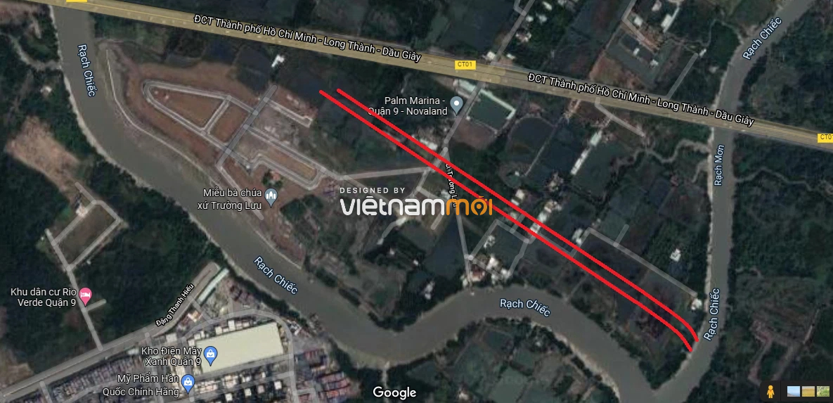 Đường sẽ mở theo quy hoạch ở phường Long Trường, quận 9, Thủ Đức, TP HCM (phần 6) - Ảnh 5. Đường sẽ mở theo quy hoạch ở phường Long Trường, quận 9, Thủ Đức, TP HCM (phần 6) - Ảnh 5.