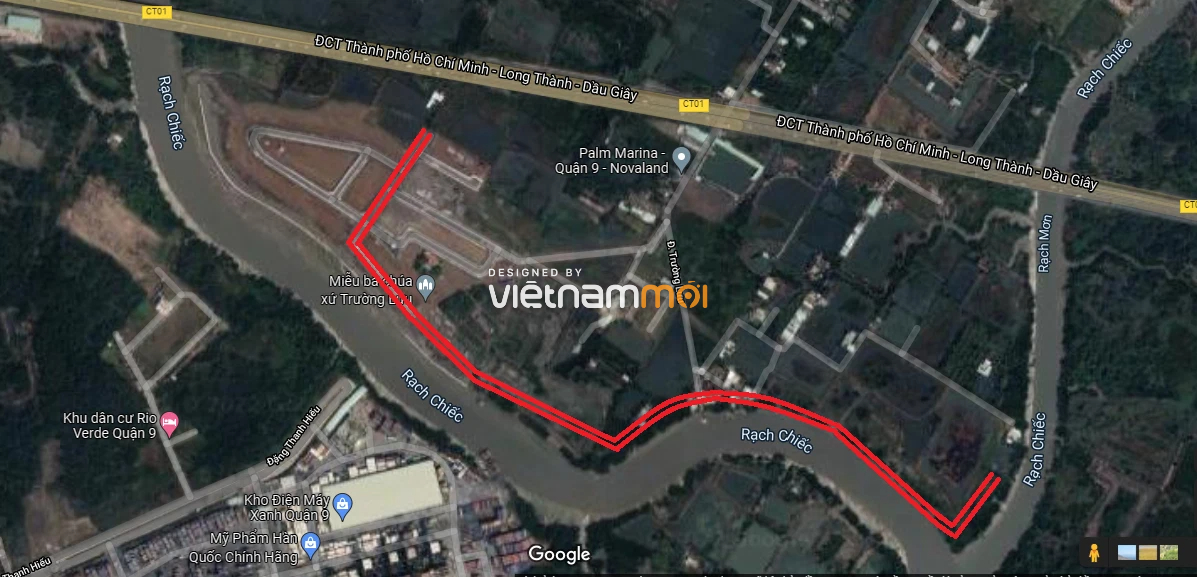 Đường sẽ mở theo quy hoạch ở phường Long Trường, quận 9, Thủ Đức, TP HCM (phần 6) - Ảnh 3. Đường sẽ mở theo quy hoạch ở phường Long Trường, quận 9, Thủ Đức, TP HCM (phần 6) - Ảnh 3.