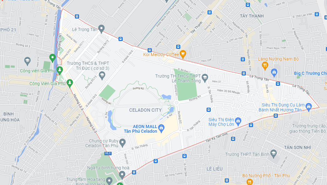 Đường sẽ mở theo quy hoạch ở phường Sơn Kỳ, quận Tân Phú, TP HCM (phần 3) - Ảnh 1. Đường sẽ mở theo quy hoạch ở phường Sơn Kỳ, quận Tân Phú, TP HCM (phần 3) - Ảnh 1.