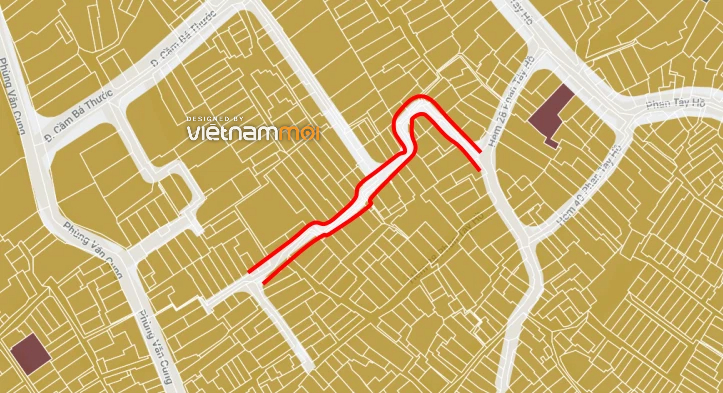 Đường sẽ mở theo quy hoạch ở phường 7, quận Phú Nhuận, TP HCM (phần 1) - Ảnh 2.