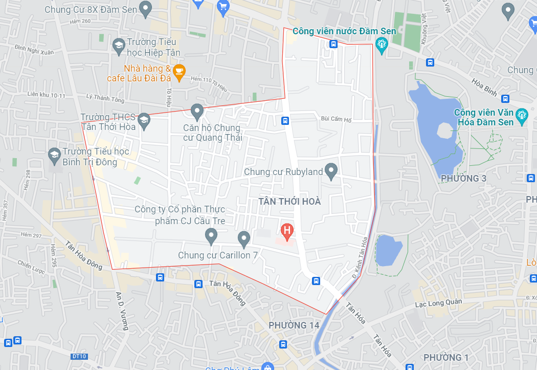Đường sẽ mở theo quy hoạch ở phường Tân Thới Hòa, quận Tân Phú, TP HCM (phần 1) - Ảnh 1.