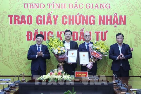 Bắc Giang thêm 2 dự án phát triển hạ tầng khu công nghiệp - Ảnh 1. Bắc Giang thêm 2 dự án phát triển hạ tầng khu công nghiệp - Ảnh 1.