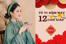 Tử vi hàng ngày hôm nay 21/1 của 12 con giáp: Tỵ gia đình hài hòa, Tý cẩn trọng khi làm việc