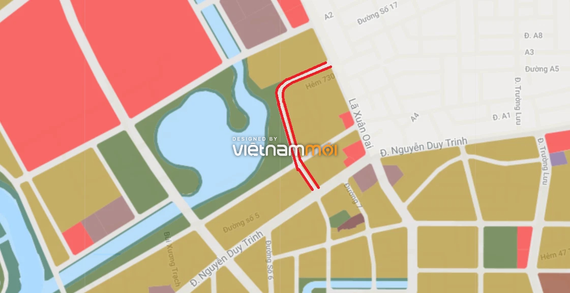 Đường sẽ mở theo quy hoạch ở phường Long Trường, quận 9, Thủ Đức, TP HCM (phần 11) - Ảnh 4. Đường sẽ mở theo quy hoạch ở phường Long Trường, quận 9, Thủ Đức, TP HCM (phần 11) - Ảnh 4.