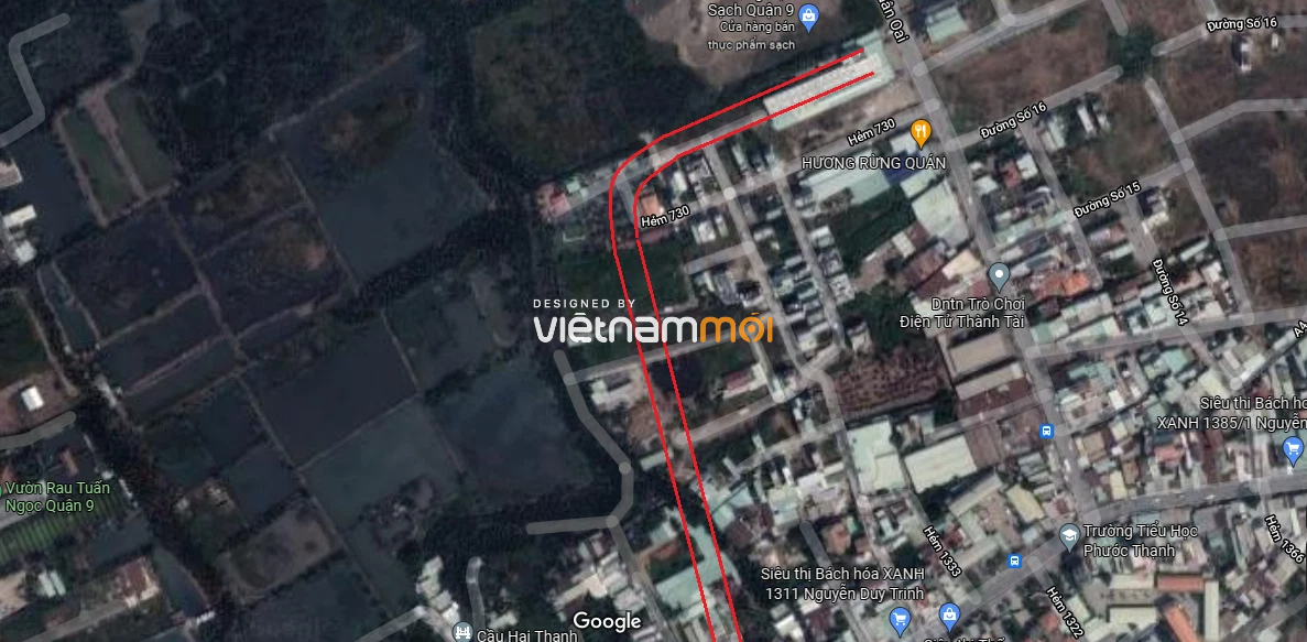 Đường sẽ mở theo quy hoạch ở phường Long Trường, quận 9, Thủ Đức, TP HCM (phần 11) - Ảnh 6. Đường sẽ mở theo quy hoạch ở phường Long Trường, quận 9, Thủ Đức, TP HCM (phần 11) - Ảnh 6.