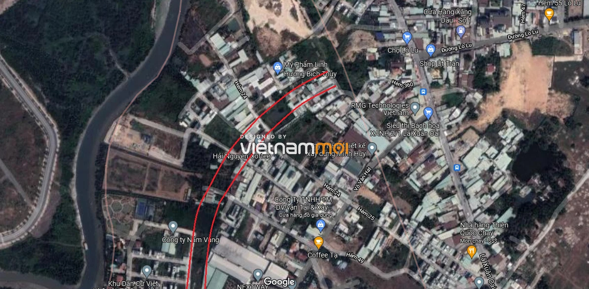 Đường sẽ mở theo quy hoạch ở phường Long Trường, quận 9, Thủ Đức, TP HCM (phần 12) - Ảnh 4.