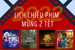 Cập nhật lịch chiếu phim mùng 2 Tết năm 2022 ở các cụm rạp trên toàn quốc