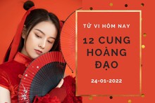 Tử vi hôm nay (24/1/2022) của 12 cung hoàng đạo: Nhân Mã tài lộc cải thiện, Song Ngư có cơ hội làm giàu