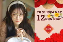 Tử vi hàng ngày hôm nay 26/1 của 12 con giáp: Tỵ không nên hiếu thắng, Tuất sự nghiệp hanh thông