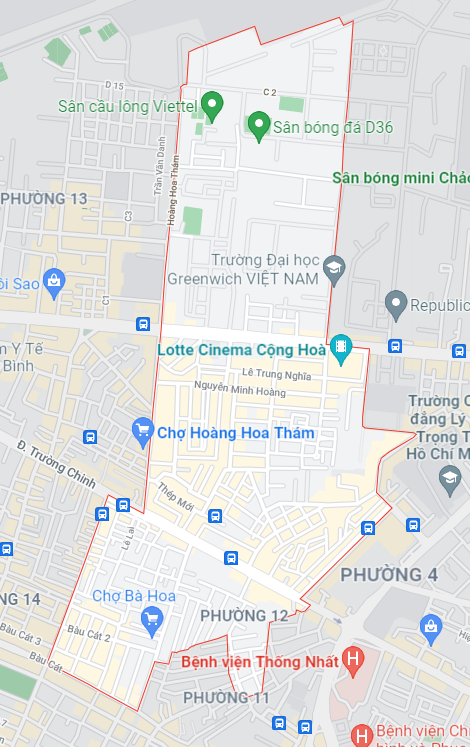 Đường sẽ mở theo quy hoạch ở phường 12, quận Tân Bình, TP HCM (phần 1) - Ảnh 1. Đường sẽ mở theo quy hoạch ở phường 12, quận Tân Bình, TP HCM (phần 1) - Ảnh 1.
