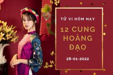 Tử vi hôm nay (28/1/2022) của 12 cung hoàng đạo: Kim Ngưu cần kiểm soát nợ nần, Xử Nữ nhận được tiền thưởng