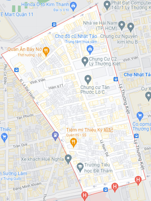 Đường sẽ mở theo quy hoạch ở phường 6, quận 11, TP HCM - Ảnh 1. Đường sẽ mở theo quy hoạch ở phường 6, quận 11, TP HCM - Ảnh 1.