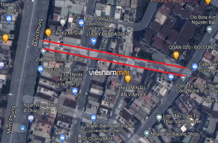 Đường sẽ mở theo quy hoạch ở phường 9, quận 11, TP HCM - Ảnh 3. Đường sẽ mở theo quy hoạch ở phường 9, quận 11, TP HCM - Ảnh 3.