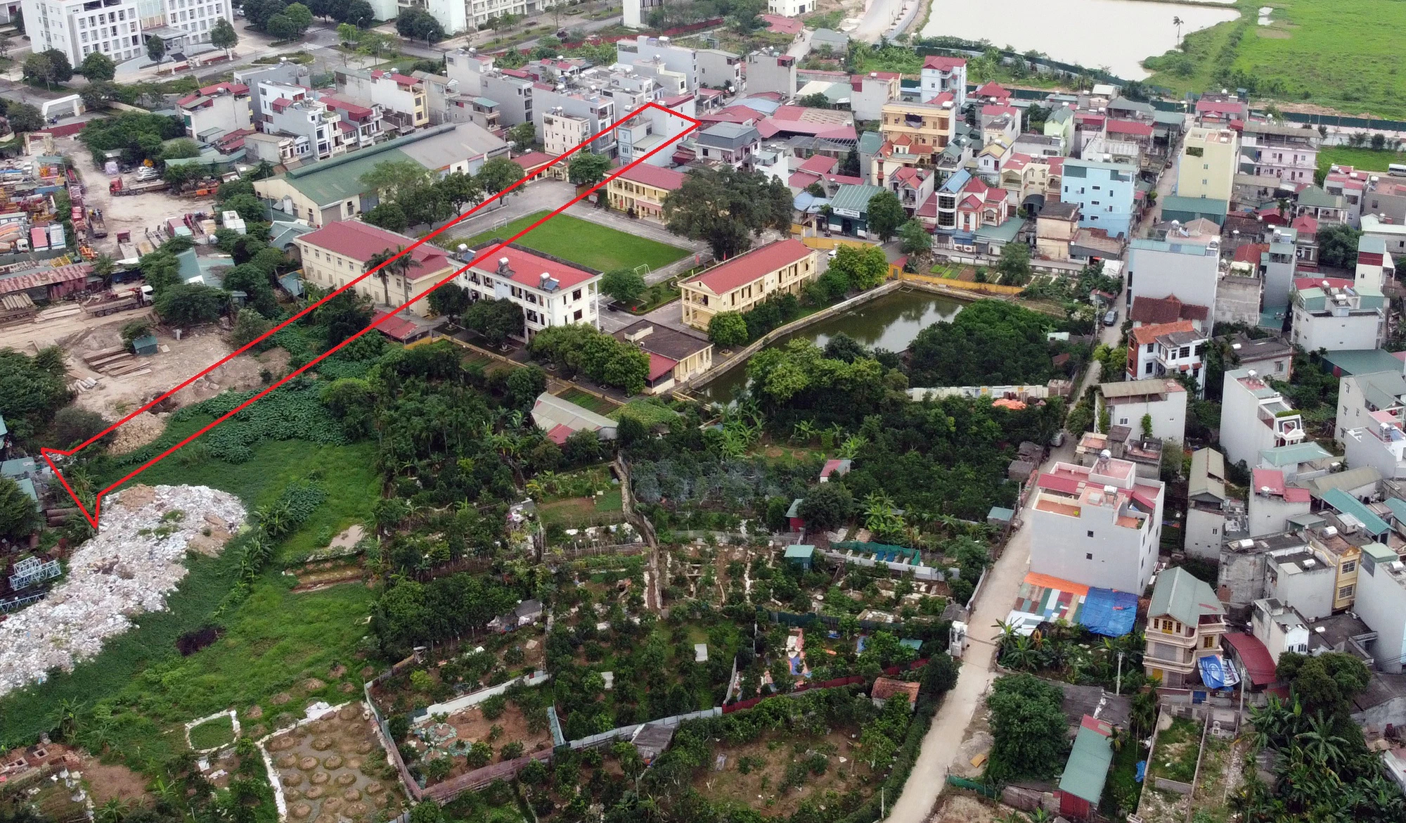 Những khu đất sắp thu hồi để mở đường ở phường Tây Mỗ, Nam Từ Liêm, Hà Nội (phần 8) - Ảnh 4. Những khu đất sắp thu hồi để mở đường ở phường Tây Mỗ, Nam Từ Liêm, Hà Nội (phần 8) - Ảnh 4.