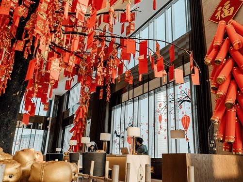 7 ý tưởng trang trí tiểu cảnh Tết đơn giản, đáng để tham khảo năm 2022 - Ảnh 18. 7 ý tưởng trang trí tiểu cảnh Tết đơn giản, đáng để tham khảo năm 2022 - Ảnh 18.