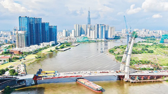 TP HCM khởi công 16 gói thầu, dự án giao thông mới trong năm 2022 - Ảnh 1. TP HCM khởi công 16 gói thầu, dự án giao thông mới trong năm 2022 - Ảnh 1.