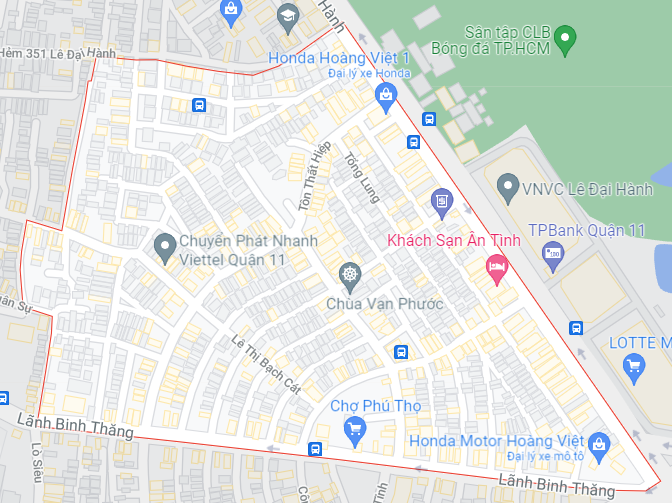 Đường sẽ mở theo quy hoạch ở phường 13, quận 11, TP HCM - Ảnh 1.
