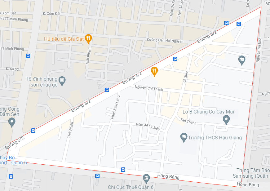 Đường sẽ mở theo quy hoạch ở phường 16, quận 11, TP HCM (phần 2) - Ảnh 1. Đường sẽ mở theo quy hoạch ở phường 16, quận 11, TP HCM (phần 2) - Ảnh 1.