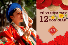 Tử vi hàng ngày hôm nay 4/1 của 12 con giáp: Tý rước họa thị phi, Mùi tài lộc bấp bênh