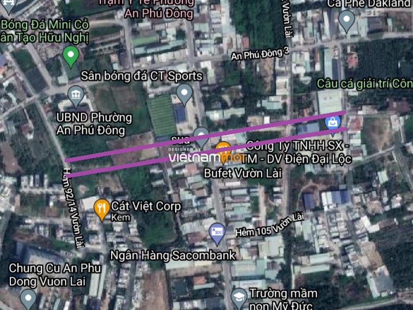 Đường sẽ mở theo quy hoạch ở phường An Phú Đông, quận 12, TP HCM (phần 5) - Ảnh 7. Đường sẽ mở theo quy hoạch ở phường An Phú Đông, quận 12, TP HCM (phần 5) - Ảnh 7.