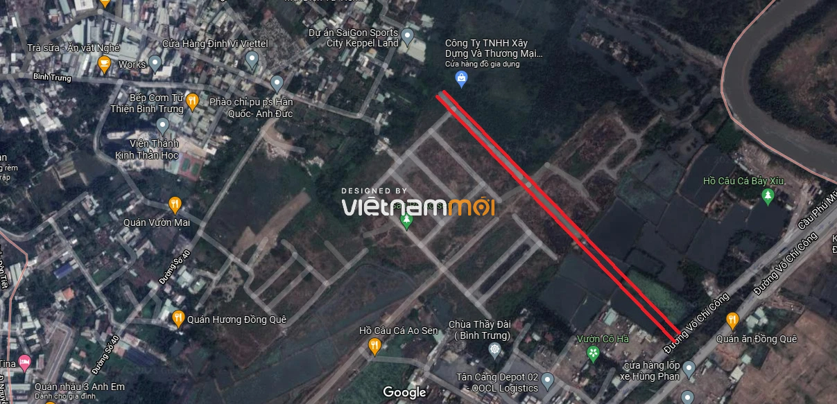 Đường sẽ mở theo quy hoạch ở phường Bình Trưng Đông, quận 2, Thủ Đức, TP HCM (phần 5) - Ảnh 5. Đường sẽ mở theo quy hoạch ở phường Bình Trưng Đông, quận 2, Thủ Đức, TP HCM (phần 5) - Ảnh 5.
