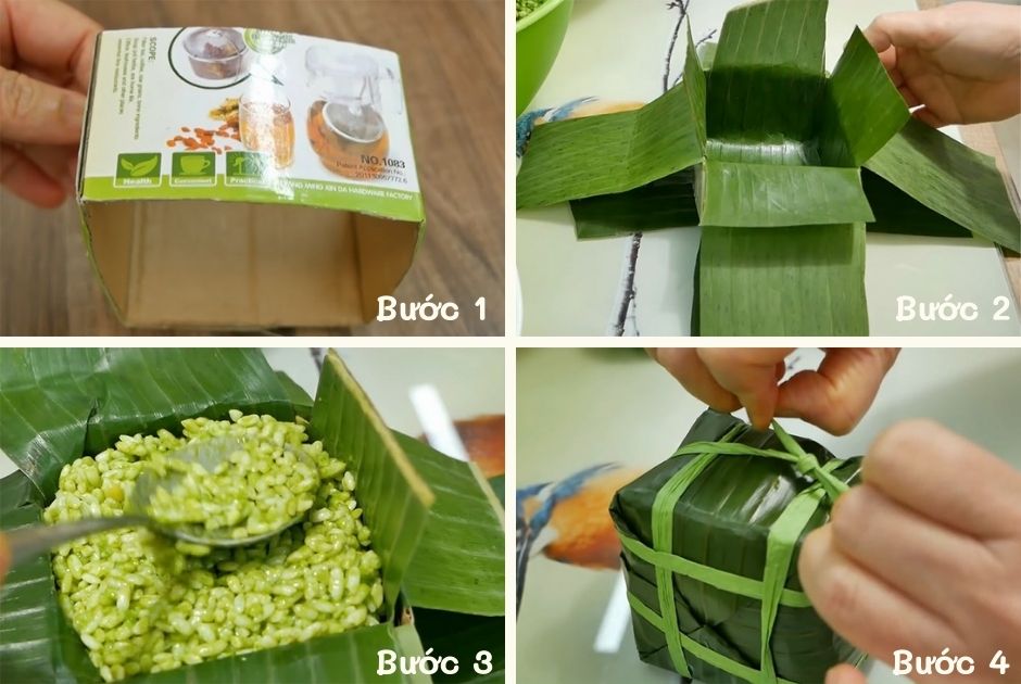 Gợi ý 3 cách gói bánh chưng không cần khuôn đơn giản năm 2022 - Ảnh 3. Gợi ý 3 cách gói bánh chưng không cần khuôn đơn giản năm 2022 - Ảnh 3.