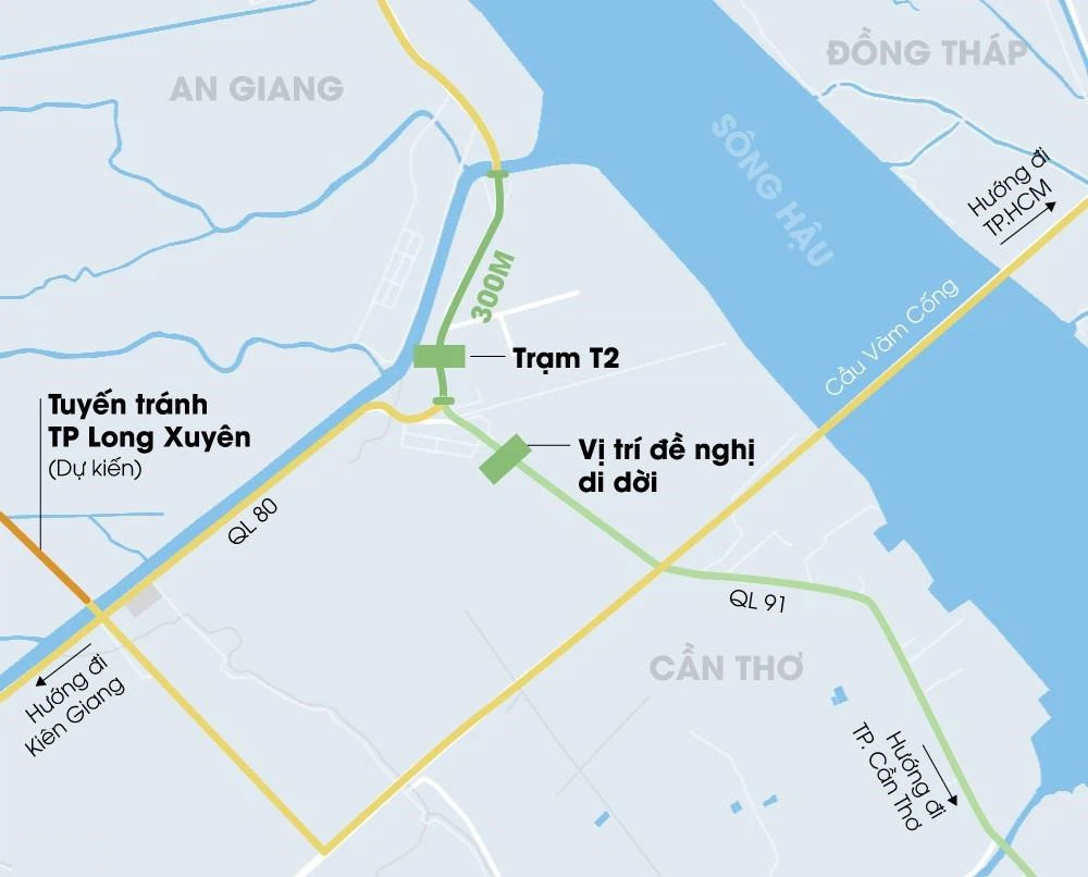 Khởi công tuyến nối quốc lộ 91 và tuyến tránh Long Xuyên hơn 2.100 tỷ đồng vào ngày 15/1 - Ảnh 1. Khởi công tuyến nối quốc lộ 91 và tuyến tránh Long Xuyên hơn 2.100 tỷ đồng vào ngày 15/1 - Ảnh 1.