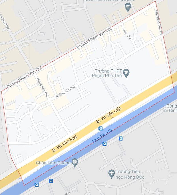 Đường sẽ mở theo quy hoạch ở phường 3, quận 6, TP HCM - Ảnh 1. Đường sẽ mở theo quy hoạch ở phường 3, quận 6, TP HCM - Ảnh 1.