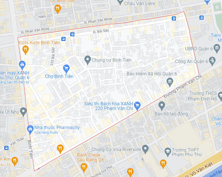 Đường sẽ mở theo quy hoạch ở phường 4, quận 6, TP HCM - Ảnh 1. Đường sẽ mở theo quy hoạch ở phường 4, quận 6, TP HCM - Ảnh 1.
