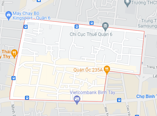 Đường sẽ mở theo quy hoạch ở phường 6, quận 6, TP HCM - Ảnh 1.