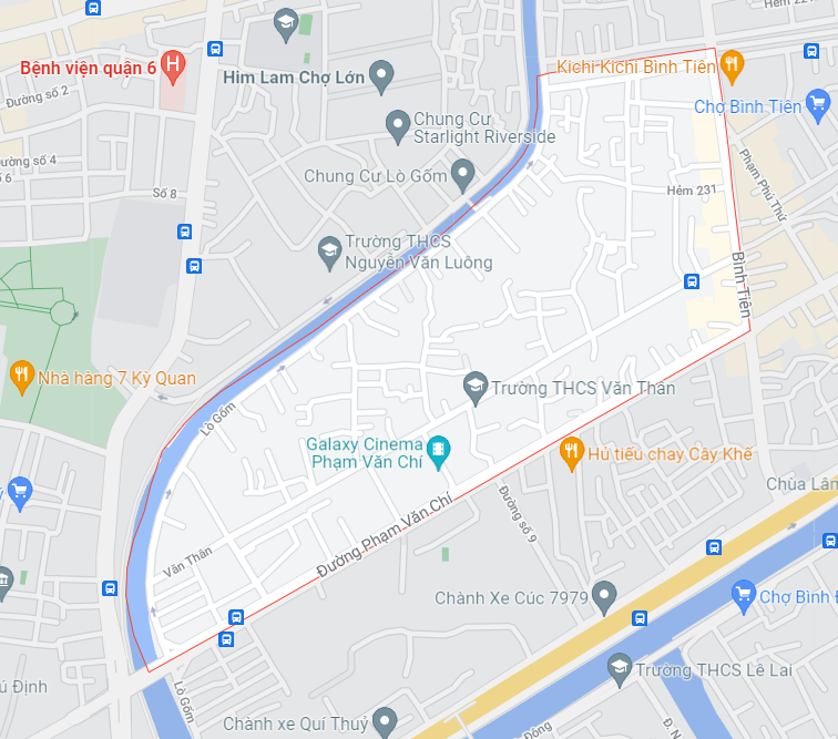 Đường sẽ mở theo quy hoạch ở phường 8, quận 6, TP HCM (phần 2) - Ảnh 1.