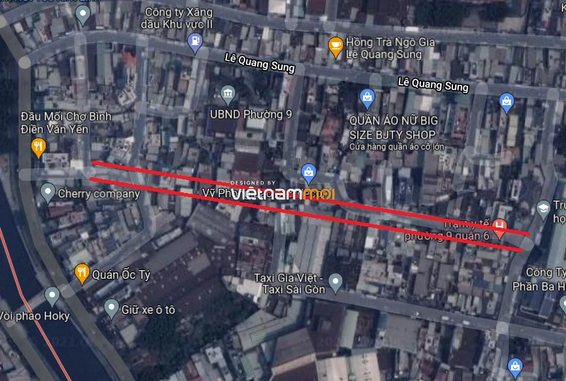Đường sẽ mở theo quy hoạch ở phường 9, quận 6, TP HCM - Ảnh 5. Đường sẽ mở theo quy hoạch ở phường 9, quận 6, TP HCM - Ảnh 5.