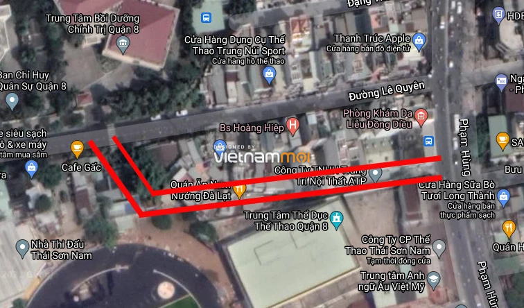 Đường sẽ mở theo quy hoạch ở phường 5, quận 8, TP HCM (phần 4) - Ảnh 5. Đường sẽ mở theo quy hoạch ở phường 5, quận 8, TP HCM (phần 4) - Ảnh 5.