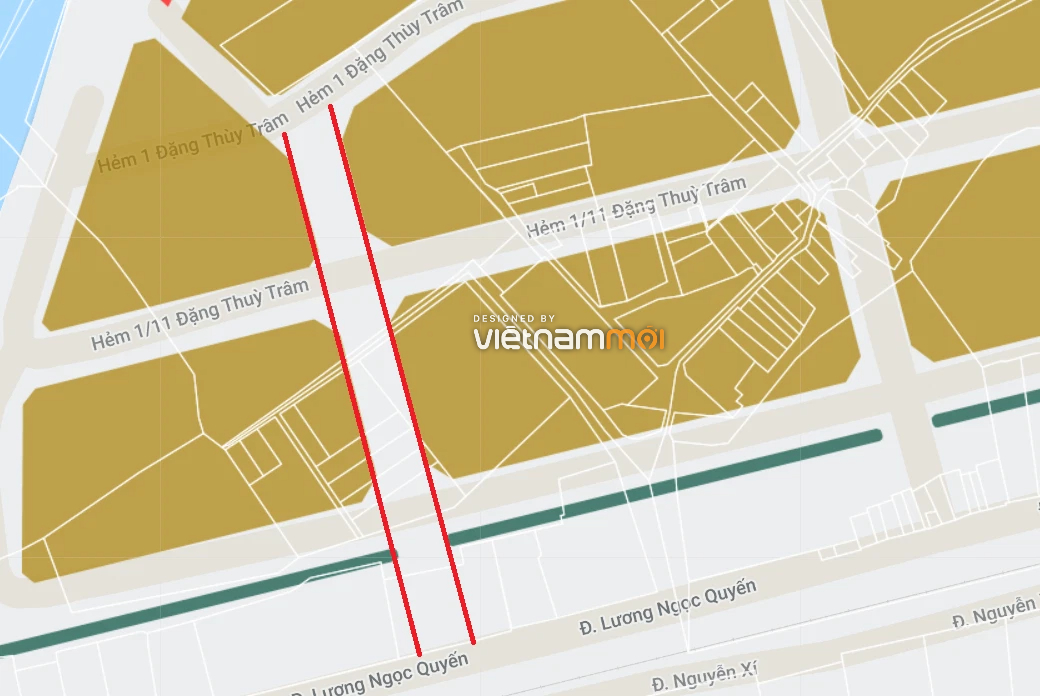 Đường sẽ mở theo quy hoạch ở phường 13, quận Bình Thạnh, TP HCM (phần 6) - Ảnh 4. Đường sẽ mở theo quy hoạch ở phường 13, quận Bình Thạnh, TP HCM (phần 6) - Ảnh 4.