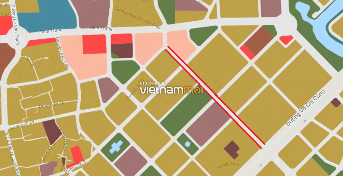 Đường sẽ mở theo quy hoạch ở phường Bình Trưng Đông, quận 2, Thủ Đức, TP HCM (phần 6) - Ảnh 2.