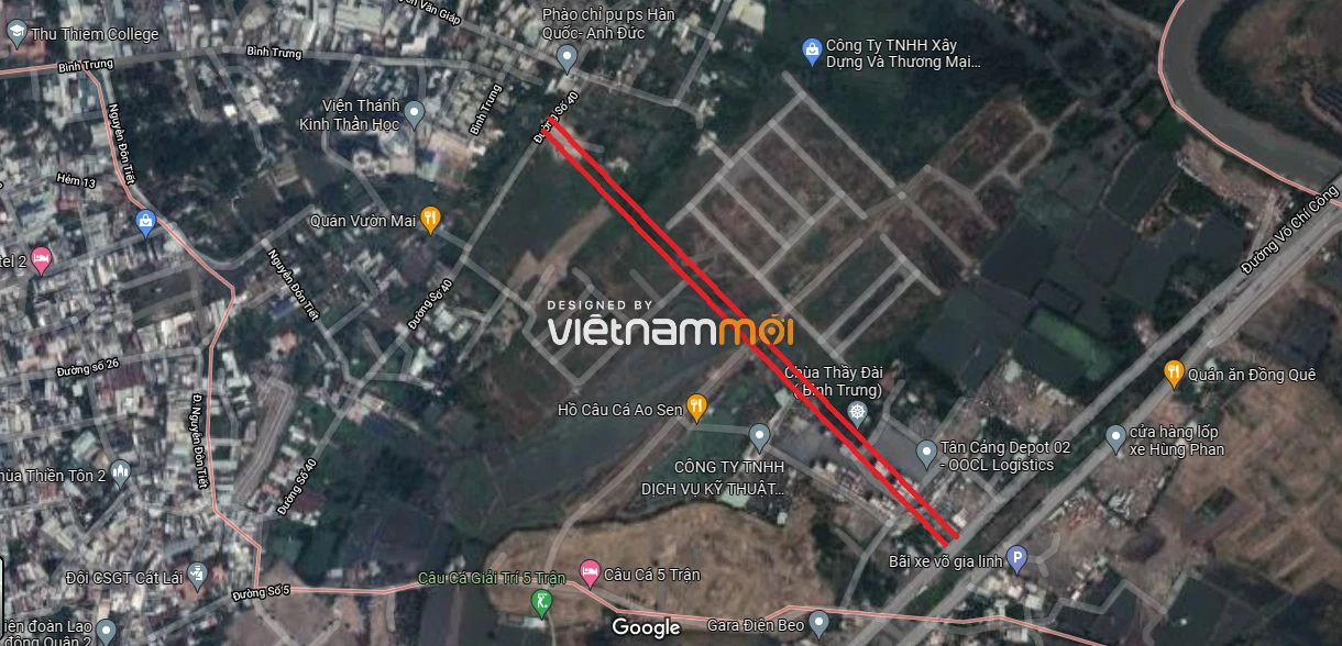 Đường sẽ mở theo quy hoạch ở phường Bình Trưng Đông, quận 2, Thủ Đức, TP HCM (phần 6) - Ảnh 3.