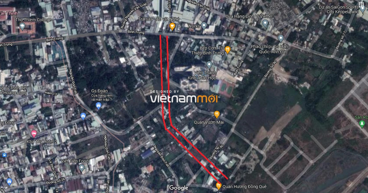 Đường sẽ mở theo quy hoạch ở phường Bình Trưng Đông, quận 2, Thủ Đức, TP HCM (phần 6) - Ảnh 5.
