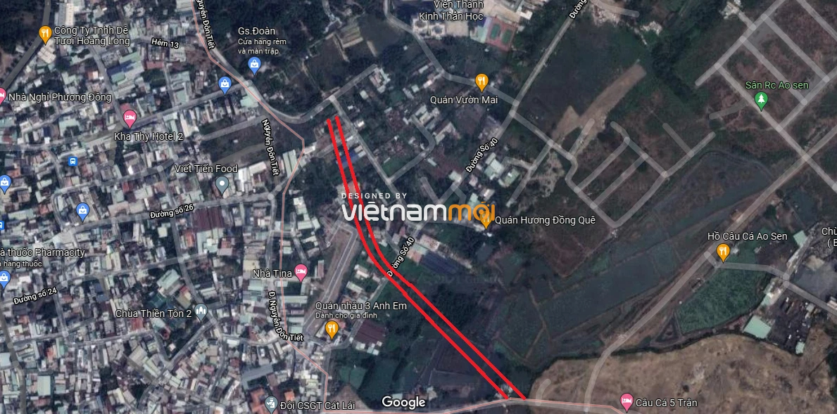 Đường sẽ mở theo quy hoạch ở phường Bình Trưng Đông, quận 2, Thủ Đức, TP HCM (phần 7) - Ảnh 3.