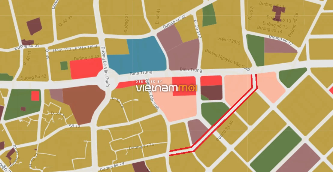 Đường sẽ mở theo quy hoạch ở phường Bình Trưng Đông, quận 2, Thủ Đức, TP HCM (phần 8) - Ảnh 2.