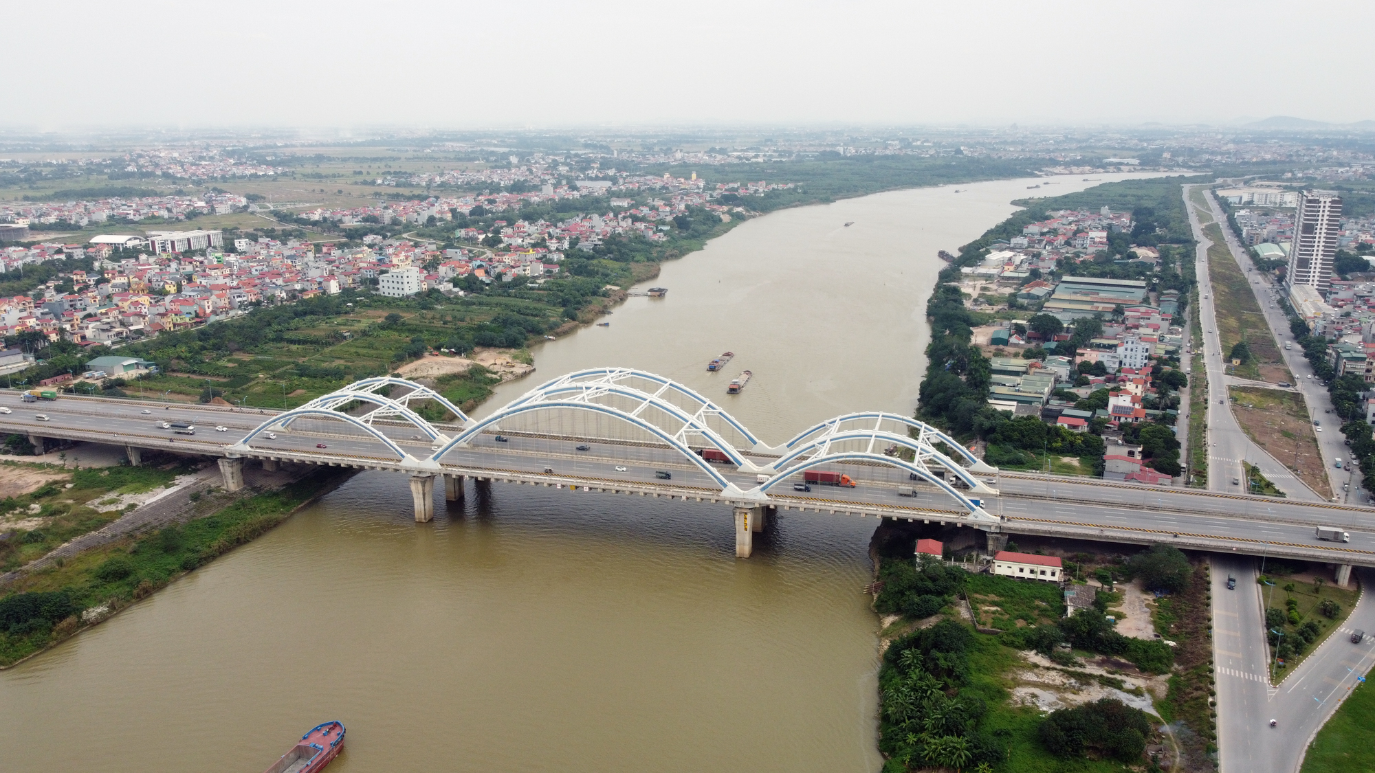 Bộ Xây dựng thông tin về quy hoạch phân khu đô thị sông Hồng và sông Đuống - Ảnh 2. Bộ Xây dựng thông tin về quy hoạch phân khu đô thị sông Hồng và sông Đuống - Ảnh 2.