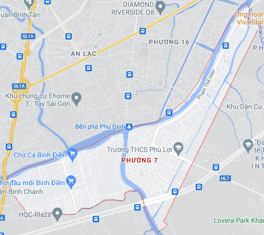Đường sẽ mở theo quy hoạch ở phường 7, quận 8, TP HCM (phần 4) - Ảnh 1. Đường sẽ mở theo quy hoạch ở phường 7, quận 8, TP HCM (phần 4) - Ảnh 1.