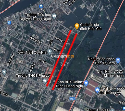 Đường sẽ mở theo quy hoạch ở phường 7, quận 8, TP HCM (phần 4) - Ảnh 7. Đường sẽ mở theo quy hoạch ở phường 7, quận 8, TP HCM (phần 4) - Ảnh 7.