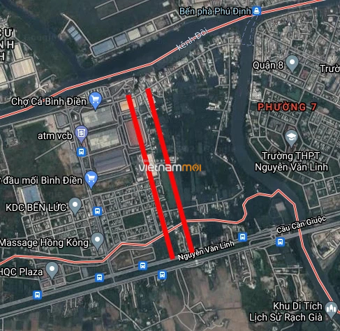Đường sẽ mở theo quy hoạch ở phường 7, quận 8, TP HCM (phần 2) - Ảnh 3. Đường sẽ mở theo quy hoạch ở phường 7, quận 8, TP HCM (phần 2) - Ảnh 3.