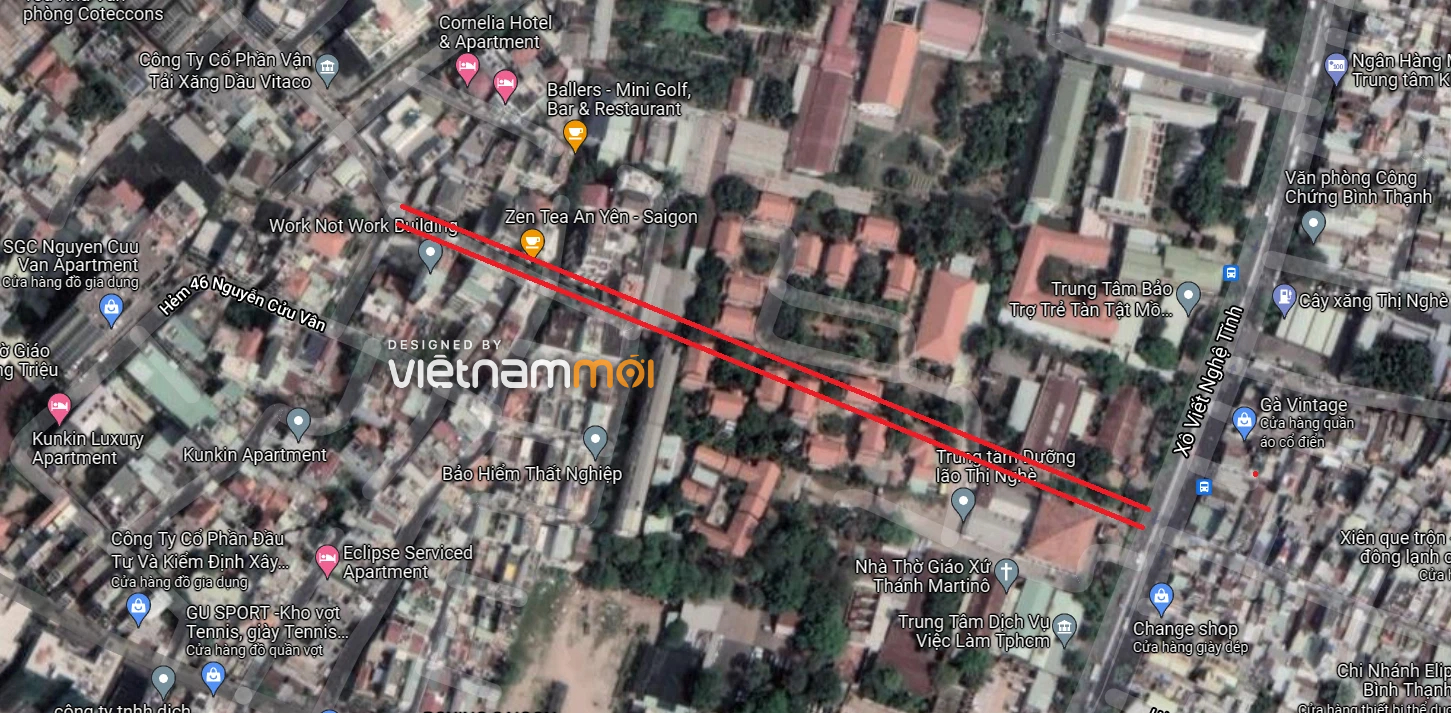 Đường sẽ mở theo quy hoạch ở phường 17, quận Bình Thạnh, TP HCM (phần 2) - Ảnh 5. Đường sẽ mở theo quy hoạch ở phường 17, quận Bình Thạnh, TP HCM (phần 2) - Ảnh 5.