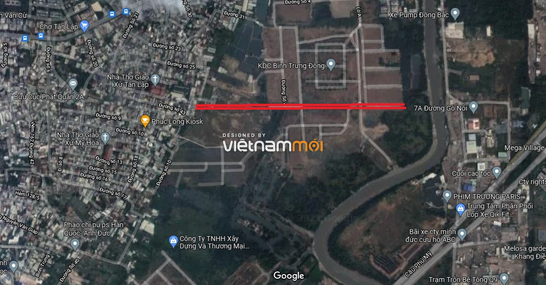 Đường sẽ mở theo quy hoạch ở phường Bình Trưng Đông, quận 2, Thủ Đức, TP HCM (phần 10) - Ảnh 3. Đường sẽ mở theo quy hoạch ở phường Bình Trưng Đông, quận 2, Thủ Đức, TP HCM (phần 10) - Ảnh 3.