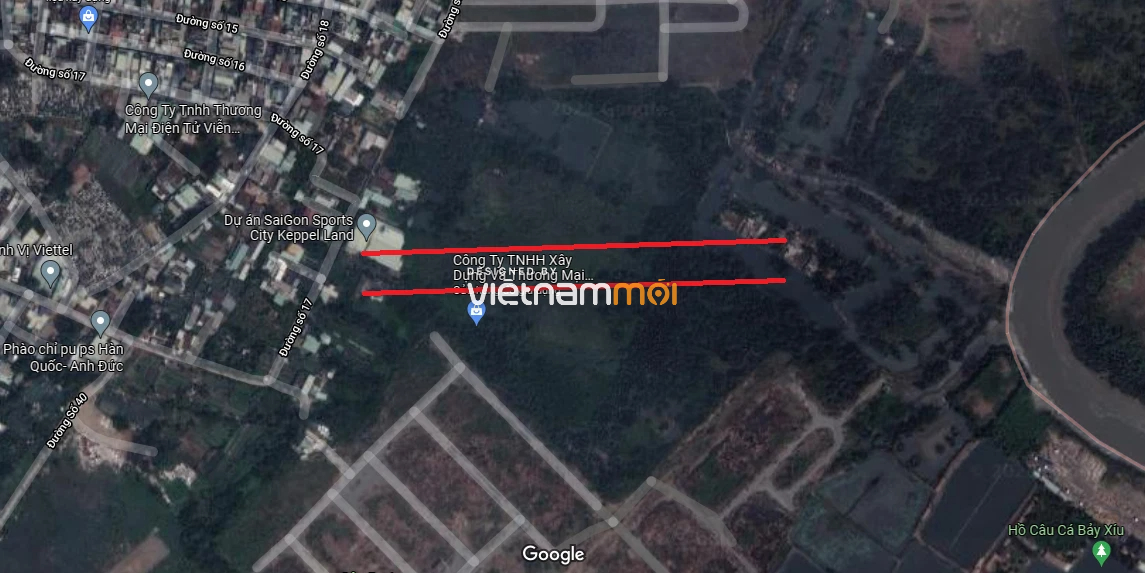 Đường sẽ mở theo quy hoạch ở phường Bình Trưng Đông, quận 2, Thủ Đức, TP HCM (phần 12) - Ảnh 7. Đường sẽ mở theo quy hoạch ở phường Bình Trưng Đông, quận 2, Thủ Đức, TP HCM (phần 12) - Ảnh 7.