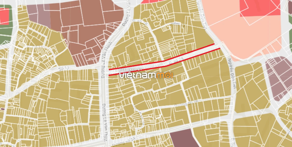 Đường sẽ mở theo quy hoạch ở phường Bình Trưng Đông, quận 2, Thủ Đức, TP HCM (phần 13) - Ảnh 4.
