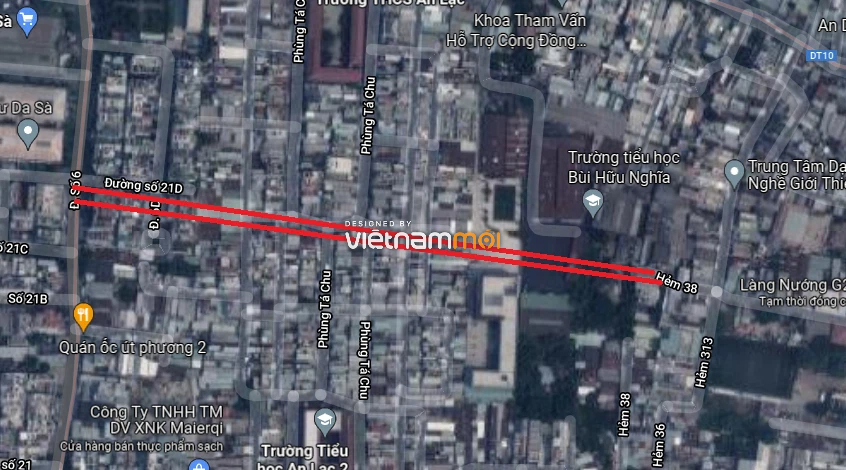 Đường sẽ mở theo quy hoạch ở phường An Lạc A, quận Bình Tân, TP HCM (phần 4) - Ảnh 3. Đường sẽ mở theo quy hoạch ở phường An Lạc A, quận Bình Tân, TP HCM (phần 4) - Ảnh 3.